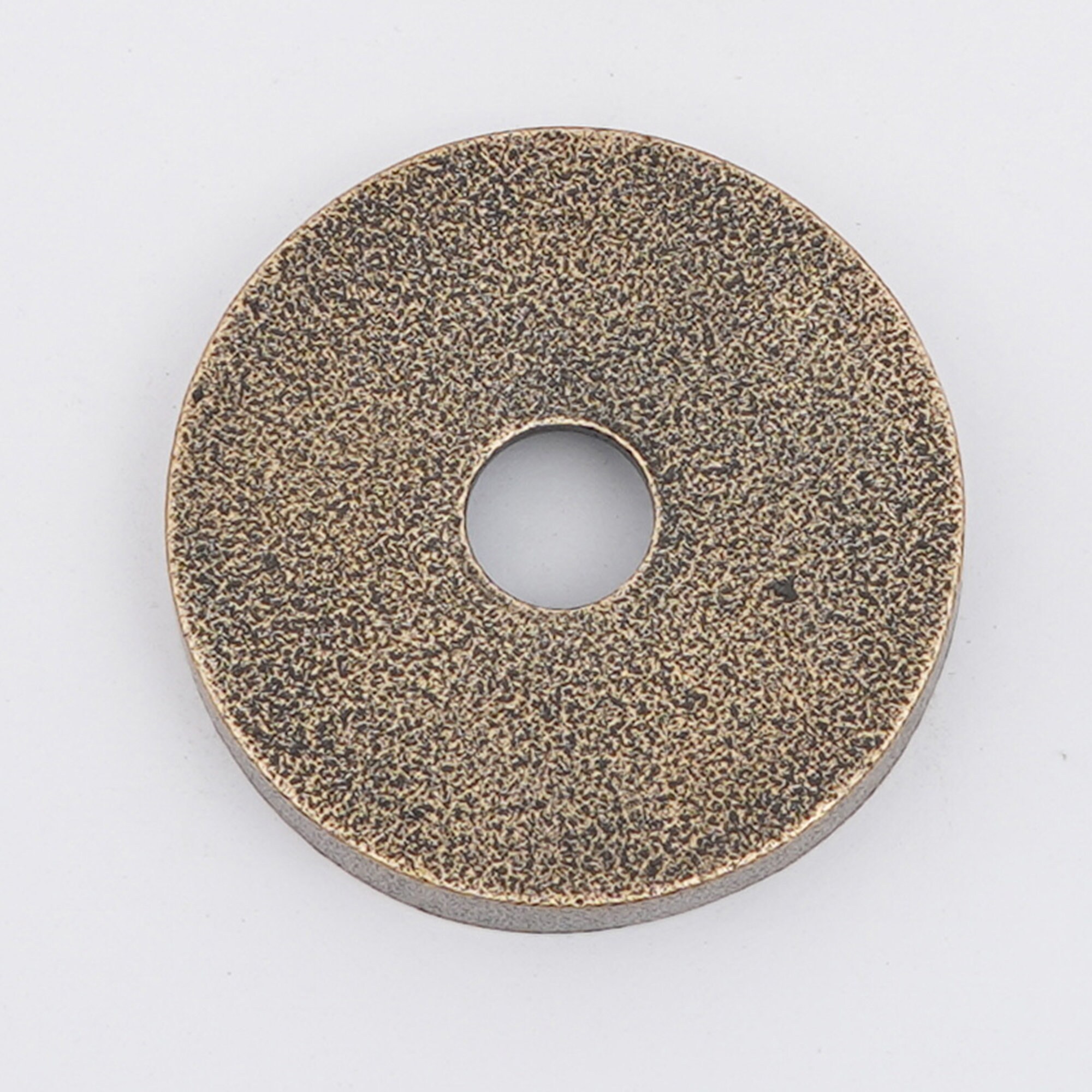 Massiver bronzefarbener Bademantel mit rundem Sockel | Etsy