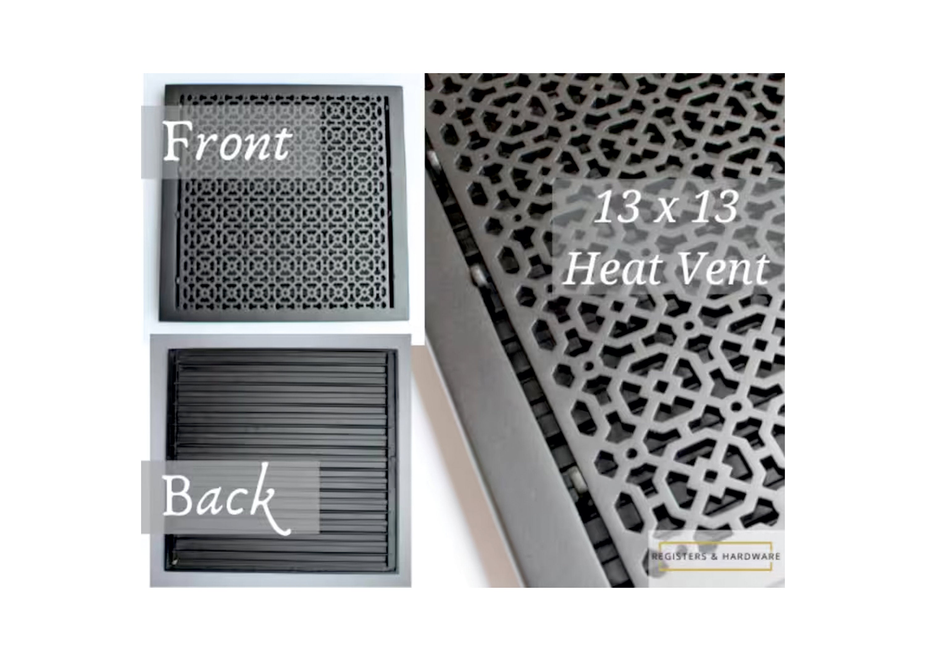 13 x 13 Insulated Magnetic Cover for Aluminum Registers & Vents