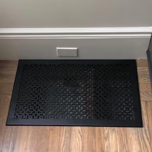AIR RETURN 14&quot;x30&quot; Duct Opening | Heavy Cast Aluminum Duct Cover (16&quot;x32&quot; Overall) | Powder Coated