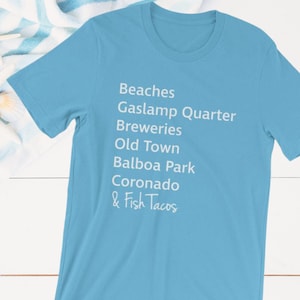 San Diego T-Shirt | California Shirt | SoCal | San Diego Gifts