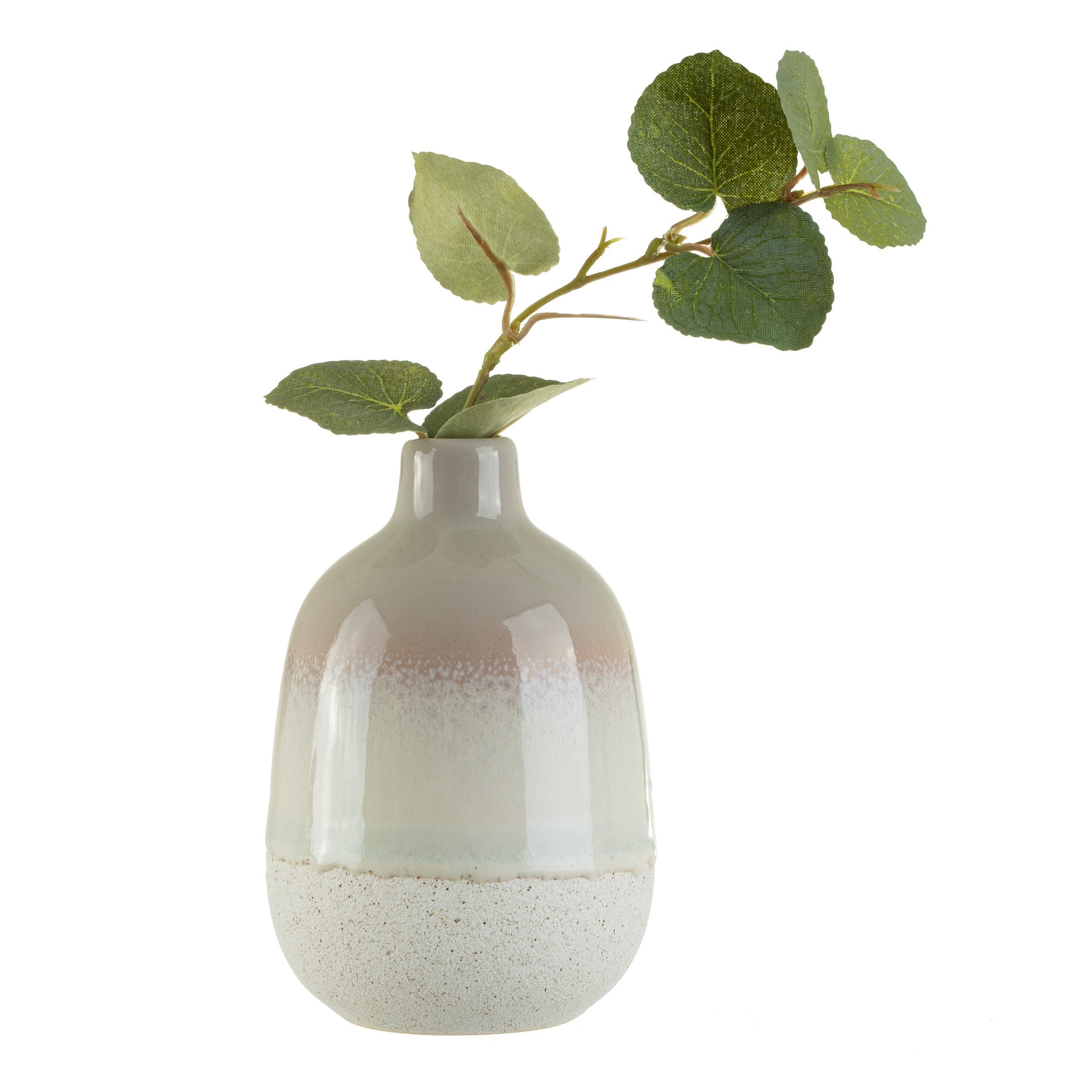 grey glazed vase modern beautiful living perfect for Etsy