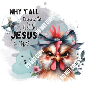 Envoltura de vaso: ¿Por qué están tratando de probar a Jesús en mí? Envoltura de vaso flaco de 20 oz para sublimación, descarga instantánea