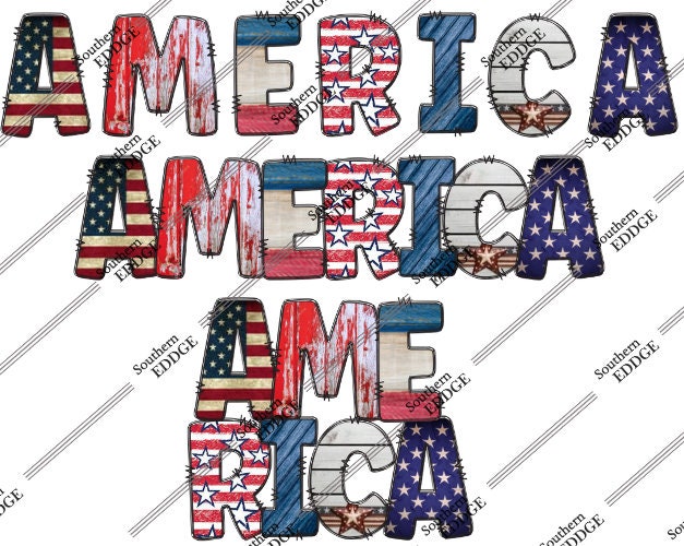Digital Files America PNG Designs for Sublimation, Instant Download - Etsy