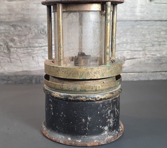 Antique Wolfs Mining Lamp - Made in Germany C. 1893 - Etsy Antique Wolfs Mining Lamp - Made in Germany C. 1893 - Etsy