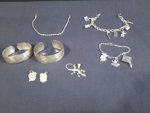 Sterling Silver Jewellery Assortment Etsy Australia