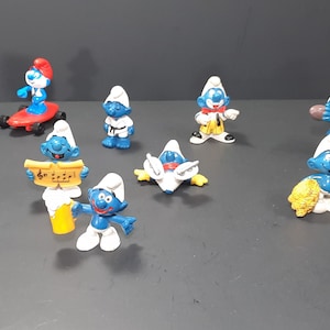 1970-1990&#39;s Vintage Smurfs