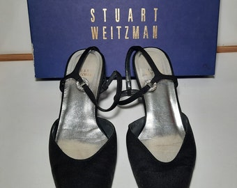 Stuart Weiztman- Slingback Evening Shoes