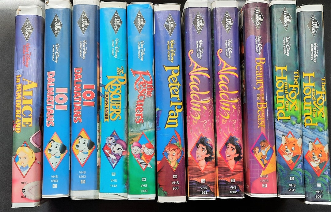 Black Diamond Classic Edition Disney VHS Movies - Etsy