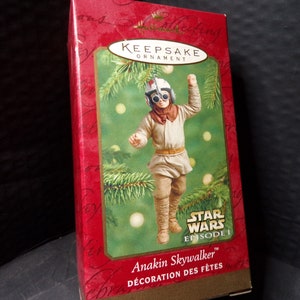 STAR WARS Anakin Skywalker ornament, vintage toys