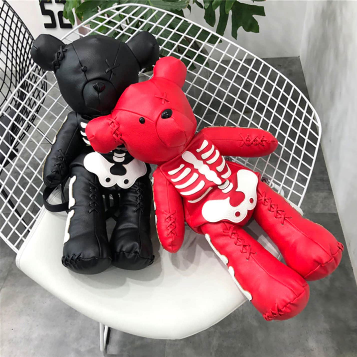 New Amazing Convertible Backpack Bear Skeleton Backpack for Etsy UK