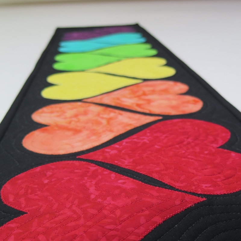 Valentines Day Table Runner - Etsy
