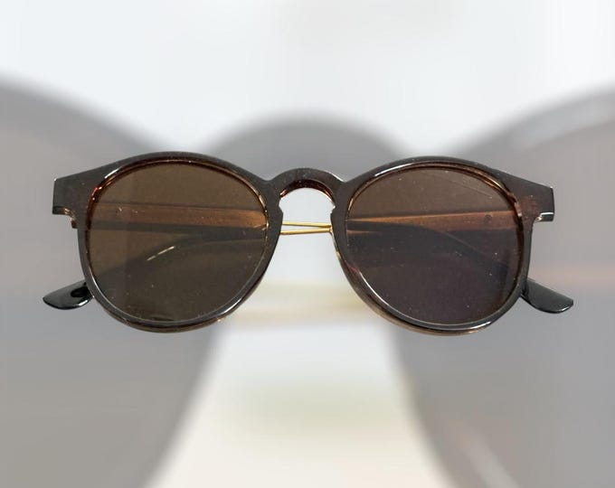Round, Vintage Style, Sunglasses, Steampunk, Gothic, Transparent, Sunglasses, 90s Steampunk, Unisex, Retro, Lightweight, Stylish, Steampunk