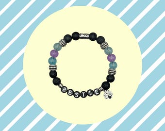 BESTIE Beaded Bracelet, Pet Lover Gift,