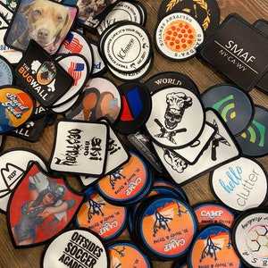 Custom Iron On Patches: Full Color Printed Patch, Any Design