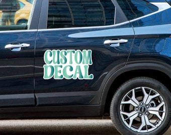Custom Vehicle Decal - Business Logo - Printed Vinyl Sticker - Custom Van/Truck/Car Decal - Waterproof Durable Vinyl - Camper Decal