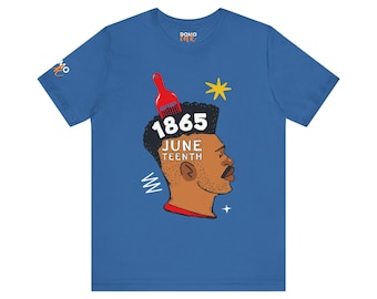 Camisa Juneteenth, Camisa Afro Man, Celebrar 1865 Camisa Juneteenth, Camisa Freedom, Camisa Afroamericana Juneteenth, Camisa de Historia Negra