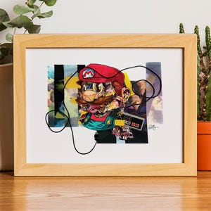 Gamer Art print, Gamer Poster, Gaming, Teen Room Decor, Boys room decor, gamer wall art, Gamer Print, Video Games Wall Art, Video Gaming