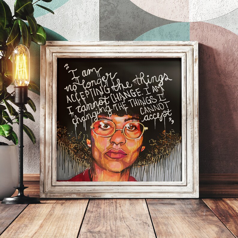 Quote Print Quote Wall Art Quote Poster Inspirational Etsy