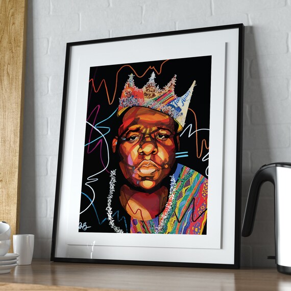 Biggie Smalls Art Print