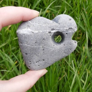 Irish Hag Stone, Holey Stone, Adder Stone, Odin Stone, Witch Stone, Celtic Stone, Meditation Stone, Pebble, Pagan Stone, Hag Stone.