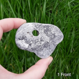 1 - 5 Irish Hag Stones, Choose Your Own, Holey Stone, Adder Stone, Odin Stone, Witch Stone, Wiccan, Celtic Stone, Pagan Stone