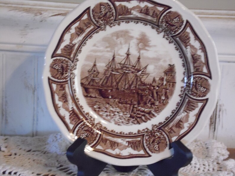Americanabrown Dinnerware by J and G Meakin of London Etsy