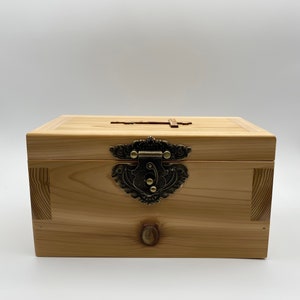 Orthodox Keepsake, Memory, and Treasure Box with Olive Wood Cross Inlay from Bethlehem image 5