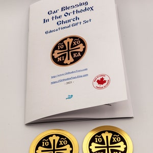 Car Blessing Educational Set: Two Car Stickers and Educational Booklet