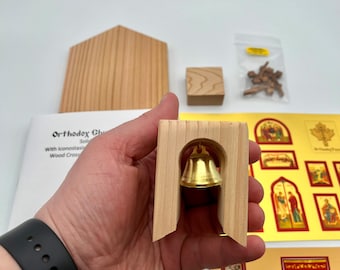 Juego de piezas de repuesto para el juego de bloques de madera de la iglesia ortodoxa