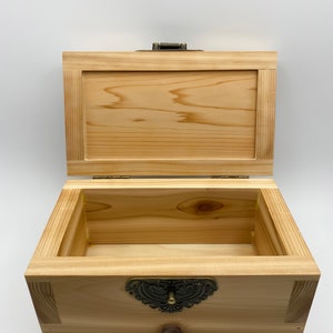 Orthodox Keepsake, Memory, and Treasure Box with Olive Wood Cross Inlay from Bethlehem image 4