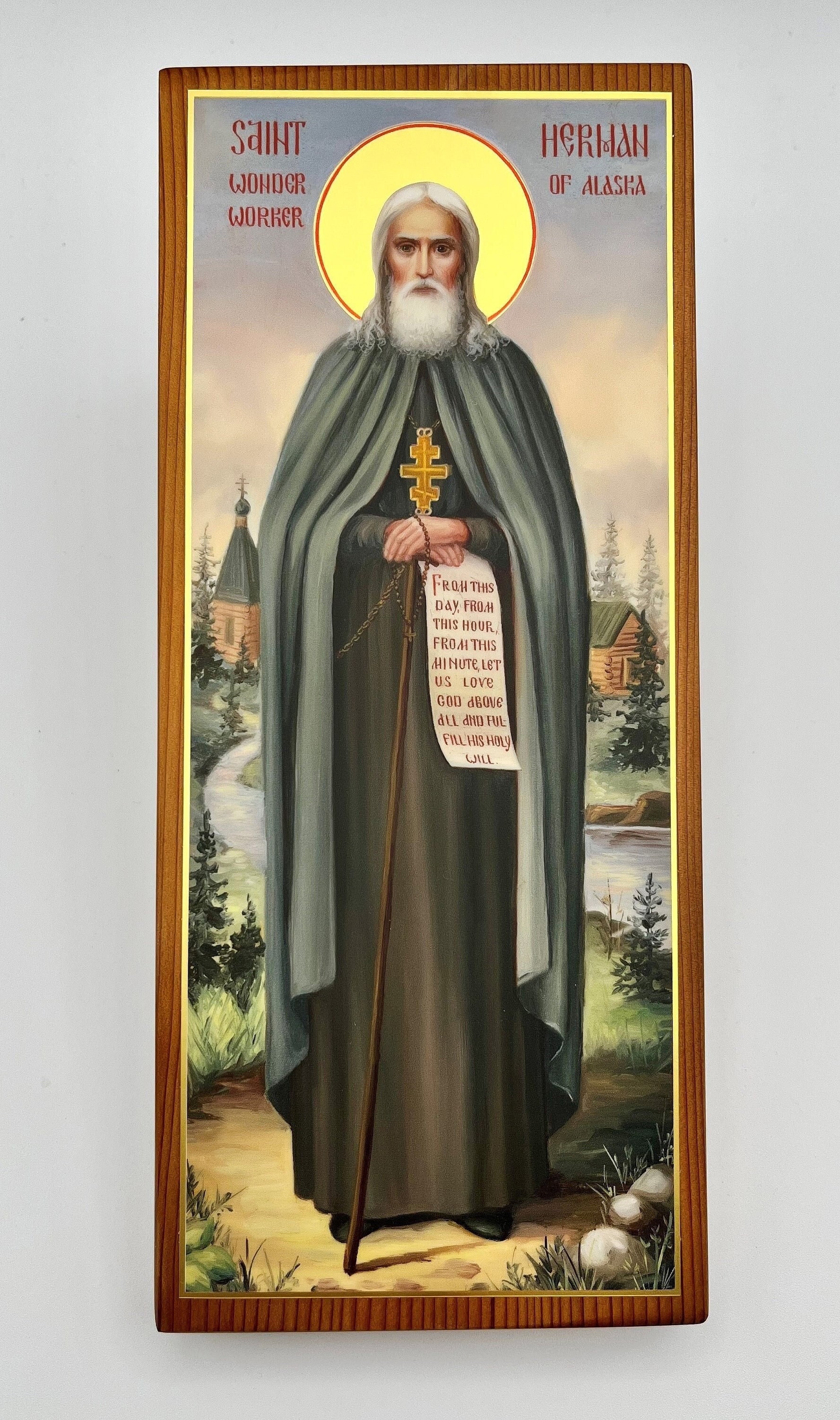 St. Herman of Alaska Icon and Educational Booklet