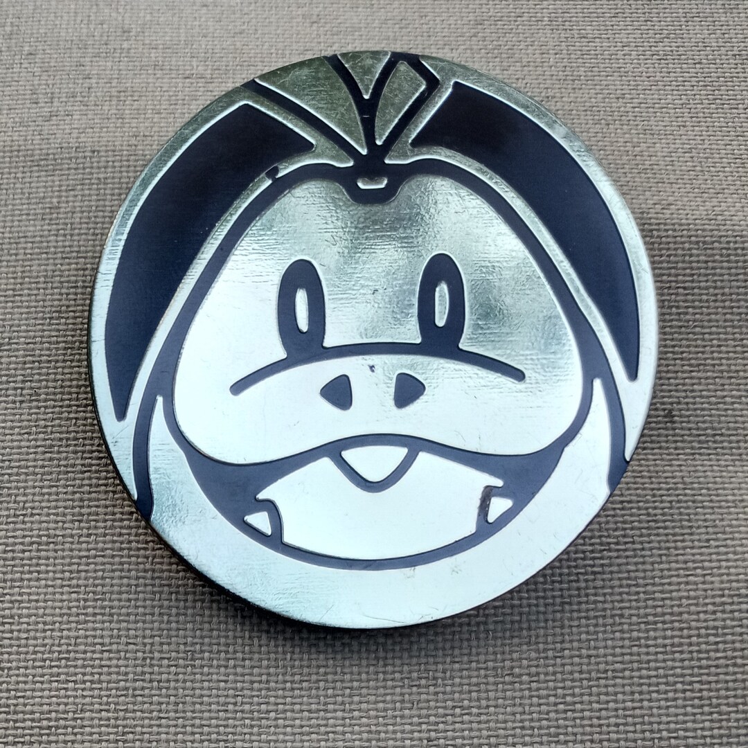 Fuecoco Coin Jumbo Fuecoco Pokepin,fuecoco,jumbo Pin,upcycled Coin,upcycled Coin Pin ...