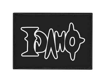 Heavy Metal Idaho Aufnäher - Rockmusik gestickte Applikation