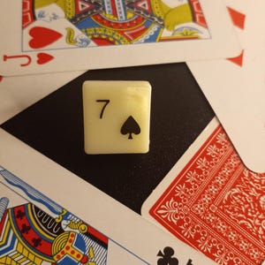 seven of spades pin,playing card pin,vintage game,ginnykub pin,spades suite,card suites,gambling,gambler,ace,antique game,casino,las vegas