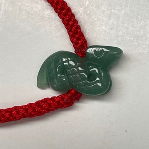 Snake Real Jade Zodiac Lucky Bracelet And Anklet Year of Snake Adult And Kid image 1