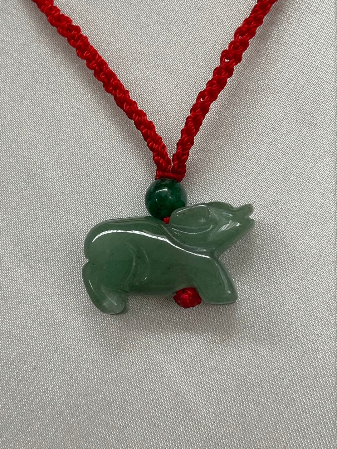 OX Real Jade Ox Necklace Year of 2021 Etsy UK