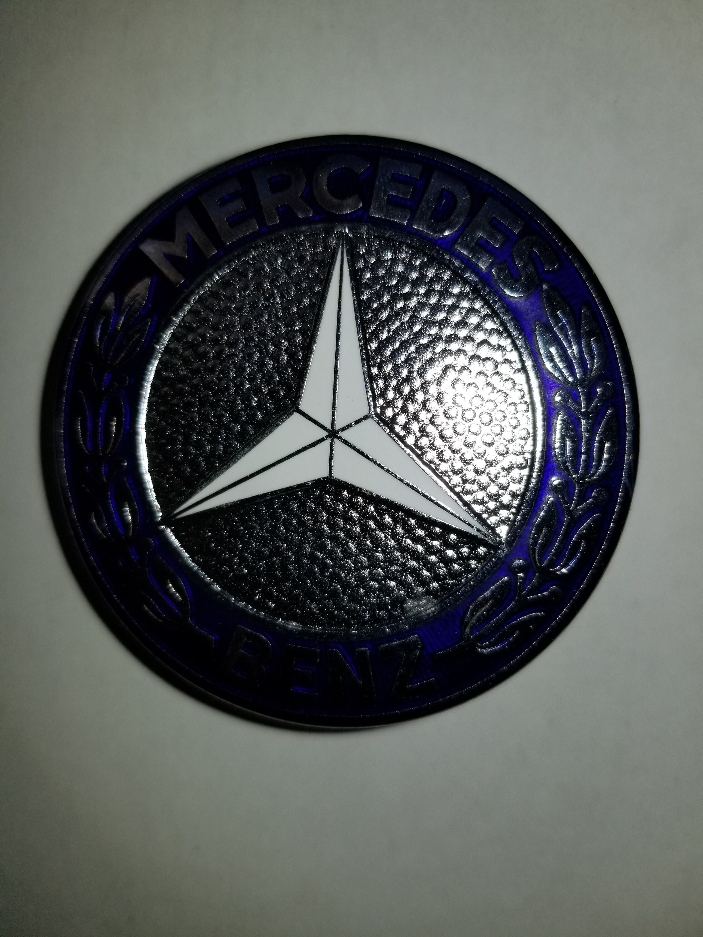 Mercedes 190 SL W121 classic Car Grill badge emblem badge vintage enamel badge 