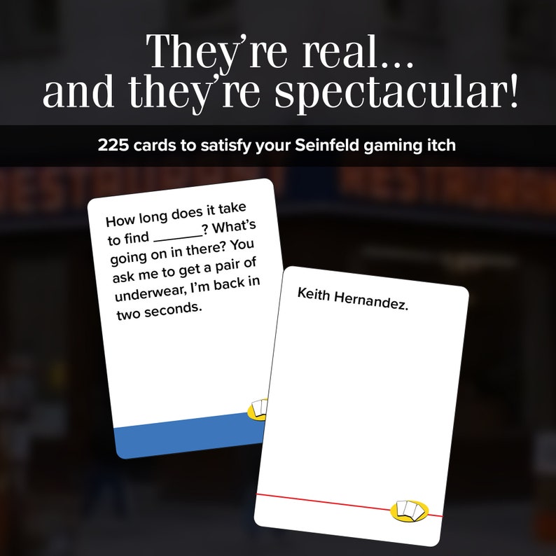 What Is The Deal With All These Cards  A printable Seinfeld image 1