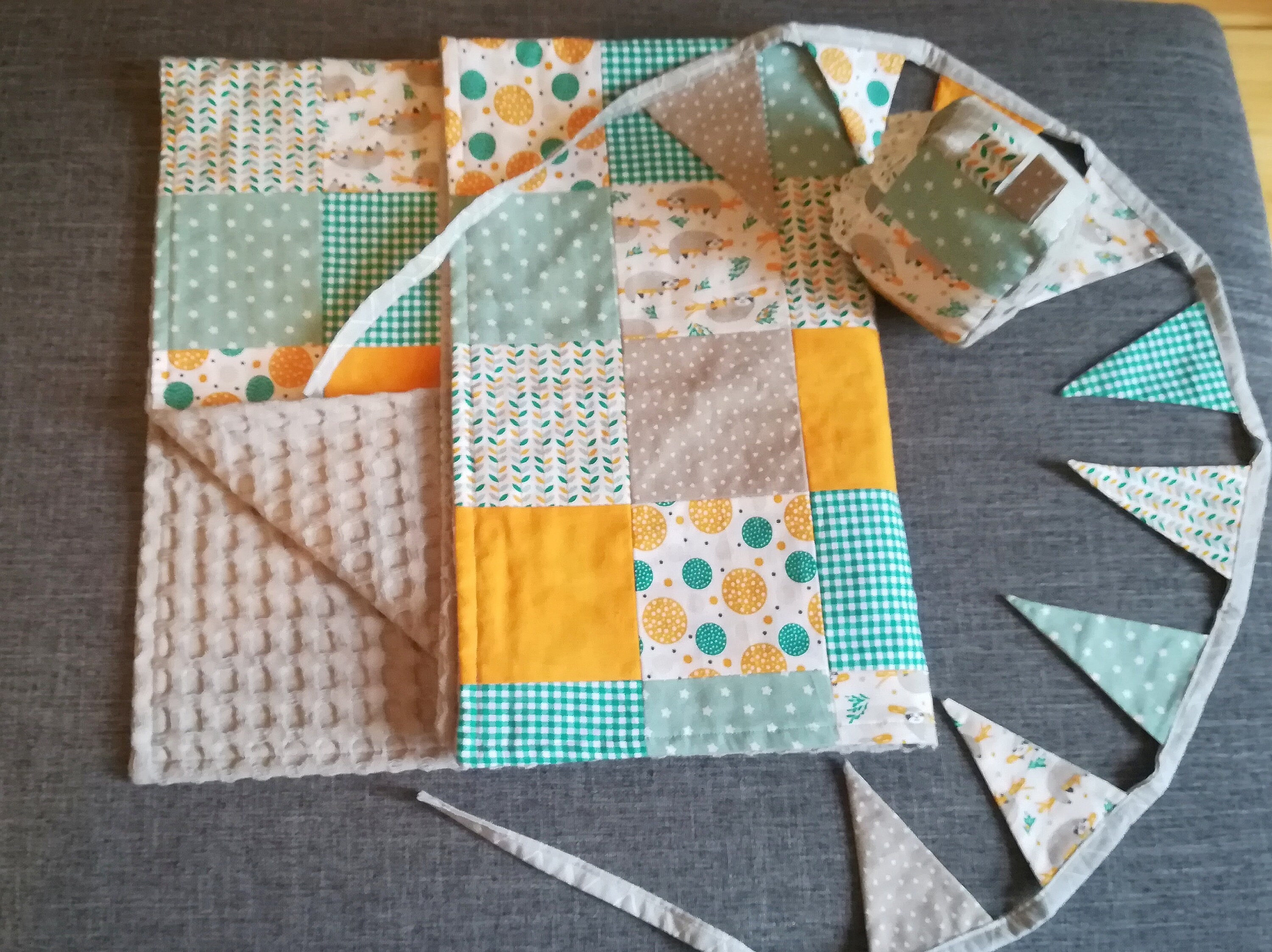 Cuddly Blanket / Baby Blanket / Cuddly Blanket / Patchwork Etsy UK