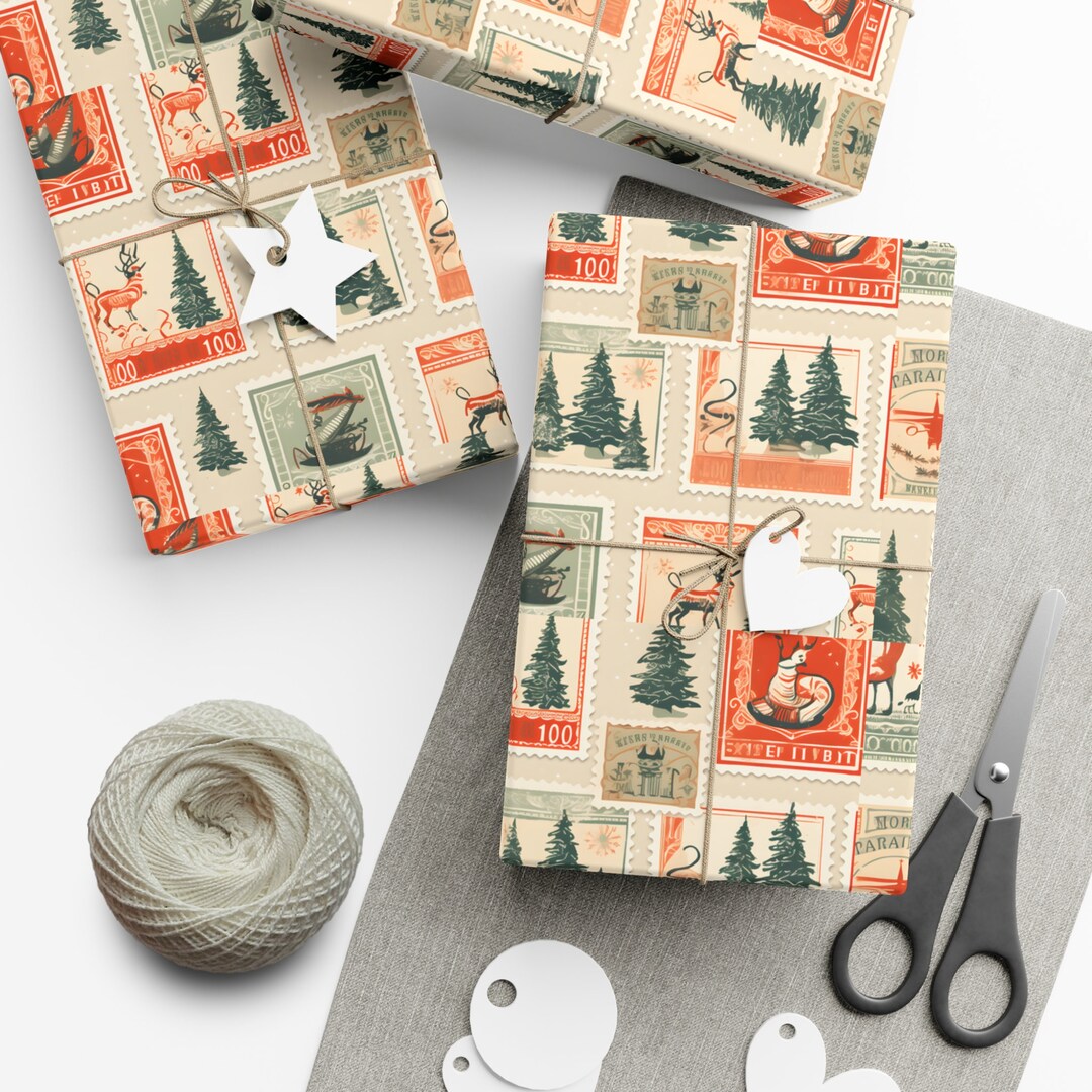 Cute Christmas Wrapping Paper 