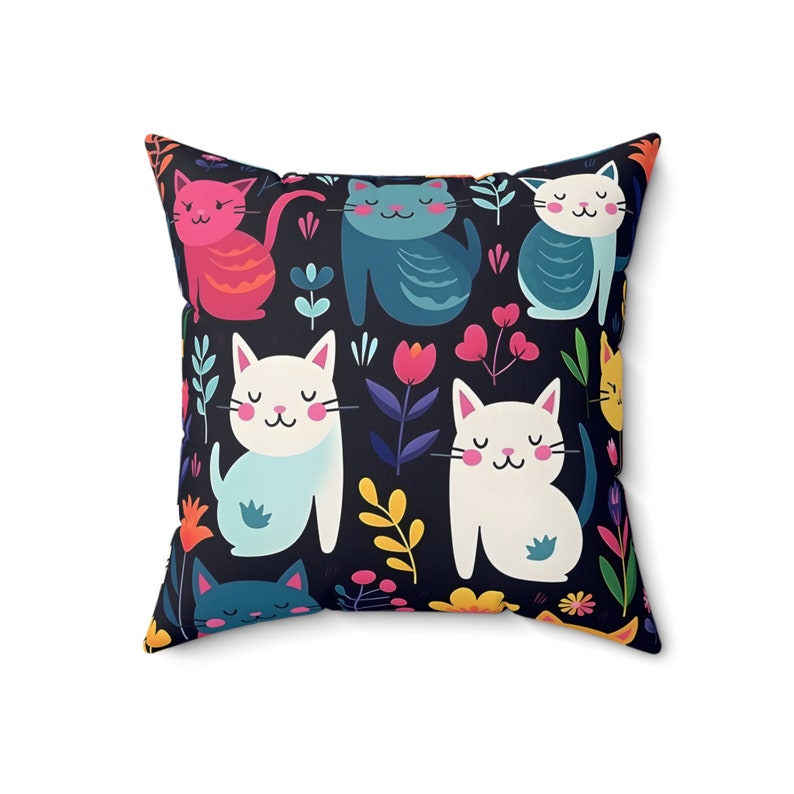 Charming Floral Throw Pillow / Cute Flower Pillow Case / Etsy