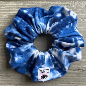 Blue Scrunchy Tie Dye - Etsy display picture 1