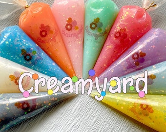 Rainbow Jelly Decoden Cream (70g), Glitter Craft Supplies