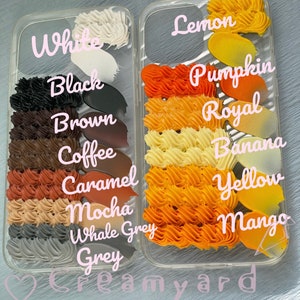 Decoden Cream, lerbaserad dekorationsvispgrädde, gör-det-själv-tillbehör (100 g) bild 6