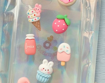 Kawaii Bunny Theme Cabochons,