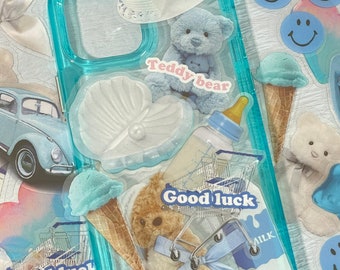 40 PCs Y2K Aesthetic PVC Sticker Pack, Scrapbook, Planner, Journal, Resin crafts, decoden case.