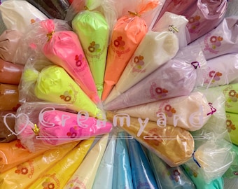 Decoden Cream, Clay Based Deco Whipped Cream, DIY Accessory (100g)