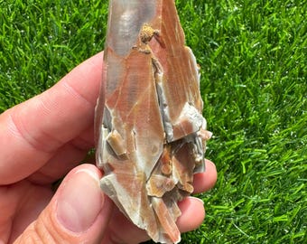 Raw Angel Phantom Quartz Point: Natural Amphibole Crystal, Ethically Sourced