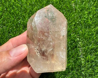Natural Citrine Tower | Handpicked from Brazil | Polished Real Citrine | Not Heat Treated | Araçuaí Minas Gerais | Healing Crystal