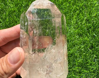 AA Grade Smoky Quartz Tower: Polished Crystal Point, Minas Gerais Brazil